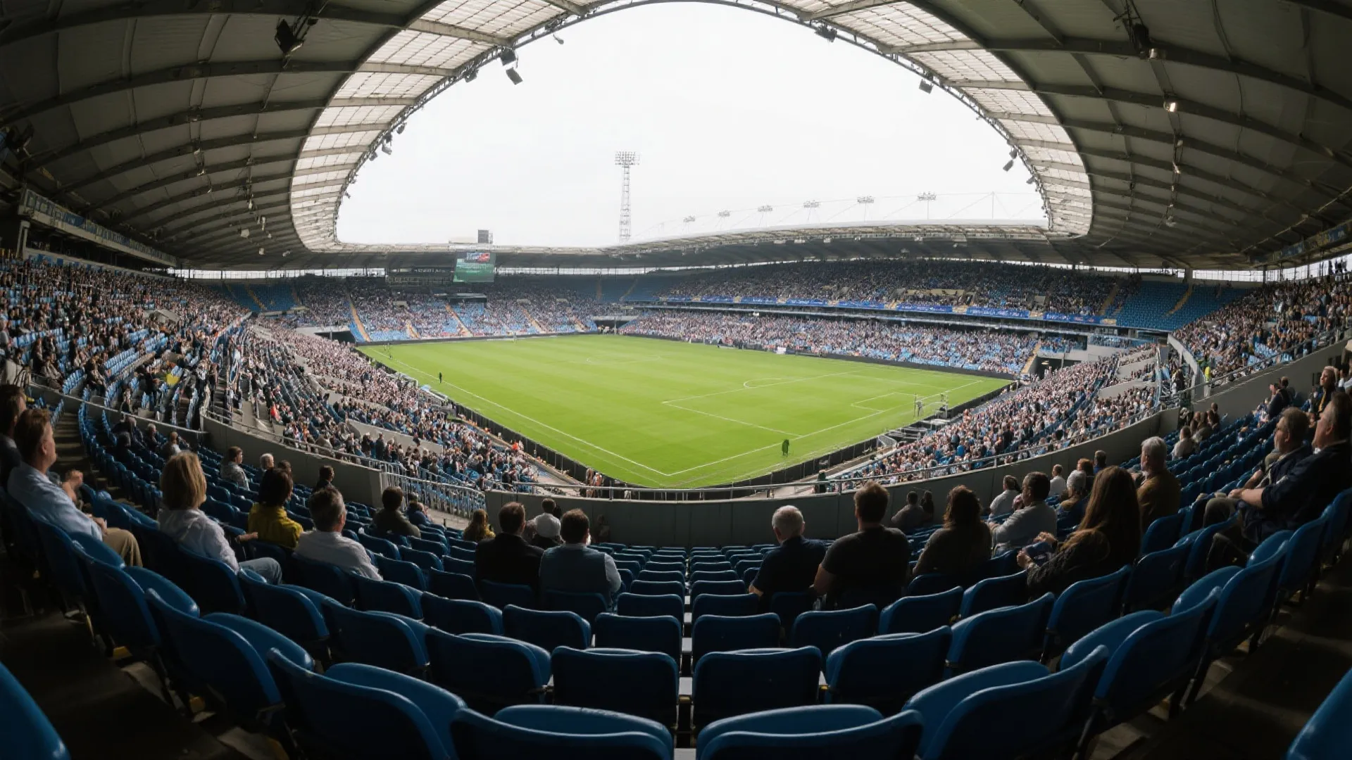 背景图：体育场灯光